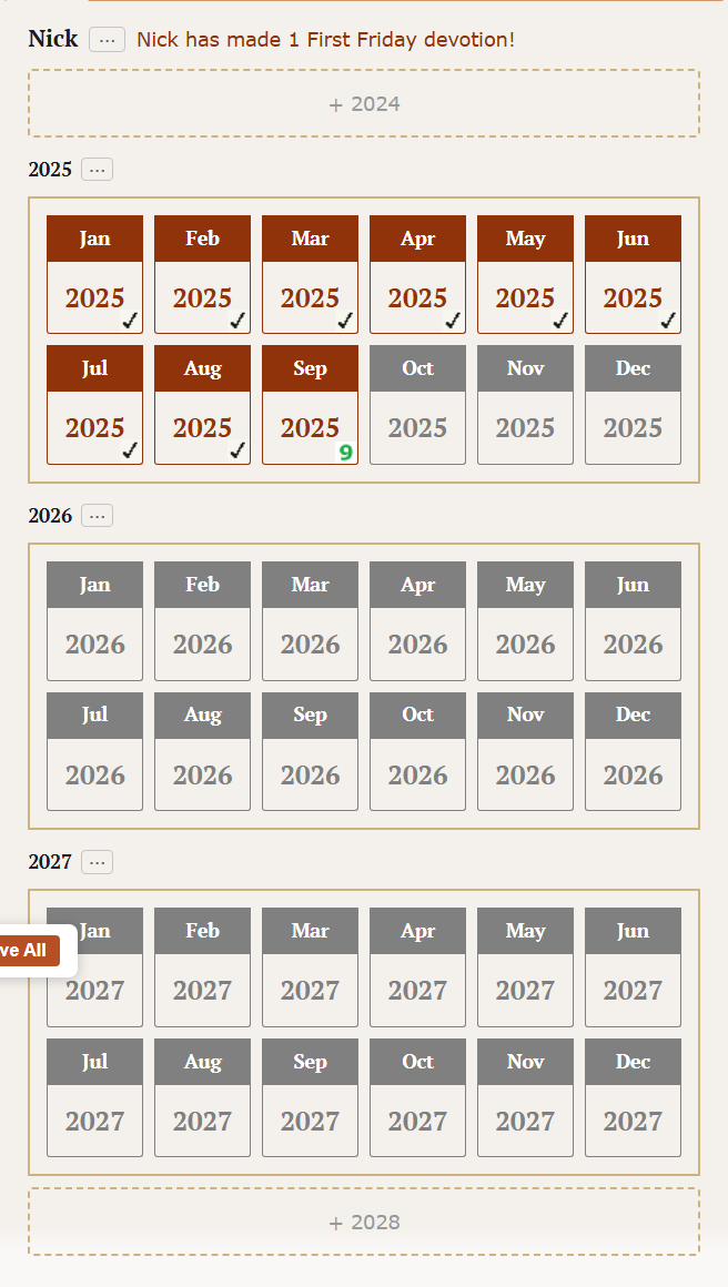 The ghost boxes that add prior and next years to the calendar